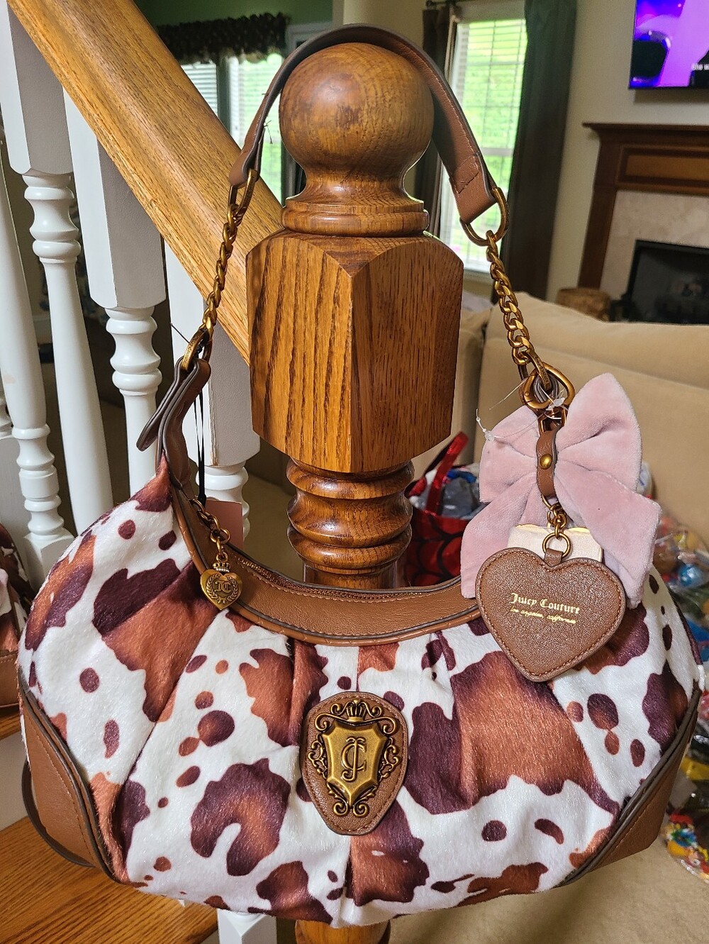 Juicy Couture Bag 🐄 Cow Print Purse